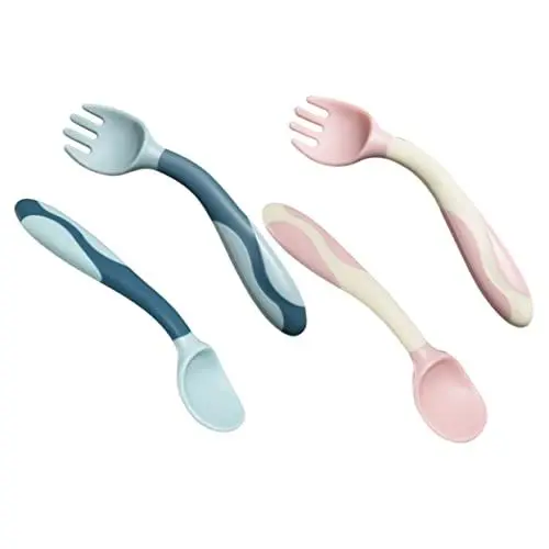 Produktbild: VANZACK 2 Sätze Biegsame und Set Teiliges Tragbares Kindergeschirr für Kleinkinder mit Flexiblem Design Blau Leicht Praktisch und Einfach zu Verwenden