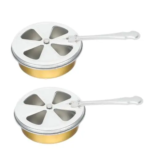 Produktbild: VANZACK Spirituskocher 2 Sets Solide Winddichte Spiritus-Box Für Camping Wandern Und Kochen Im Freien