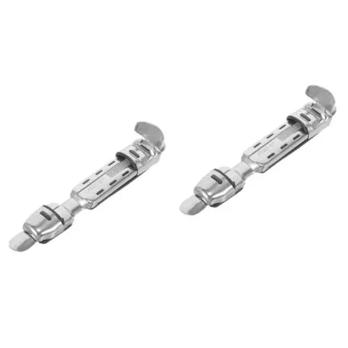 Produktbild: VANZACK 2 Stück Angelrollendeck Rollenhalter Zubehör Guss Fischzubehör Edelstahl Rollenhalter Rutenhalterung Zubehör Angelrutenhalter Angelrollenhalter Zubehör Angelrutenhalter
