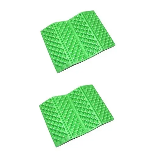 Produktbild: VANZACK 2 Stücke Faltbare Einzel Matratze Camping Matte Tragbare Sitz Pad Für Outdoor Reisen