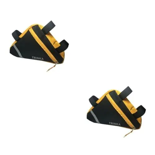 Produktbild: VANZACK 2st Rennrad Rahmentasche Fahrrad-unterschlauchtasche Fahrradschlauchtasche Baumspitzen Zum Klettern MTB Dreieck Tasche Fahrrad Dreieck Tasche Radfahren Draussen Aufbewahrungstasche