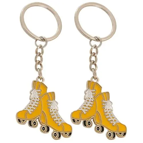 Produktbild: VANZACK Schlittschuh- Schlüsselanhänger Aus Metall Rollschuhe Stilvoller Schlittschuh-schuhmodell- für Dekorationen