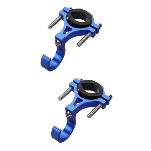 Produktbild: VANZACK 2st Vorderer Haken Helm Halter Scooter Haken Roller-griffhaken Fahrradhelmhaken -lenkerhaken Haken Für Motorradtaschen Elektromobilhaken E-Bikes Aluminiumlegierung