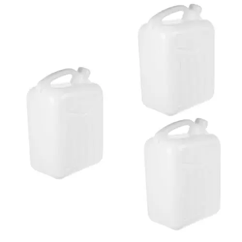Produktbild: VANZACK 3stücke Outdoor Wasserkanister Tragbarer Auslaufsicherer Wasserbehälter Mit Griff Für Camping Wandern BBQ Und Outdoor-aktivitäten Lebensmittelechtes Material Langlebig Und