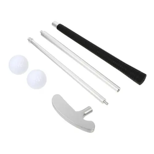 Produktbild: VANZACK 3 Sätze Golf-Klappstange Golf Clubs golfschlager golfschläger Set Golfschläger für Clubs Angelrutenkoffer tragbares Golf Putter abnehmbare Golfschläger Golfclubs Zinklegierung