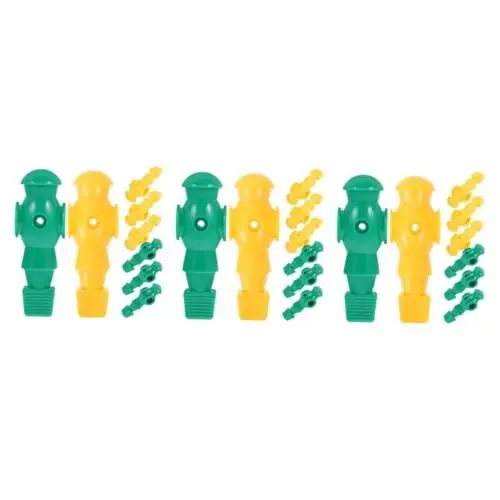 Produktbild: VANZACK 3 Sätze Tischfußball Kicker Ersatzteile Kickerfiguren Kickerspieler-Statue Ersatzfußballspieler Schreibtisch-fußballspiel Fußball-actionfiguren Spielzeug Plastik 8 Stück * 3