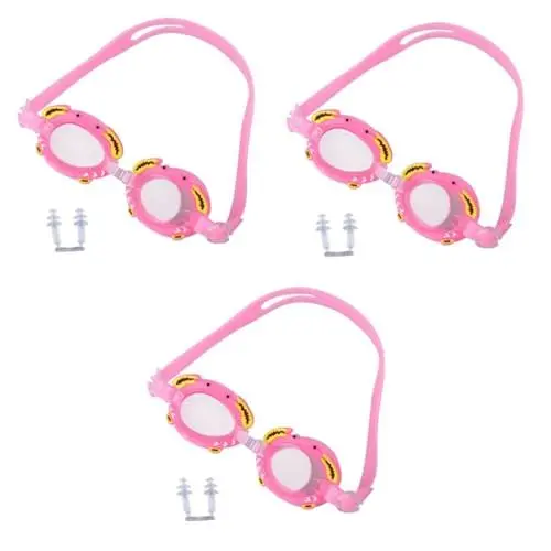 Produktbild: VANZACK 3 Stück Schwimmbrille Kinderbrille Strand Pool Zubehör Wasserdichte Schwimmbrille
