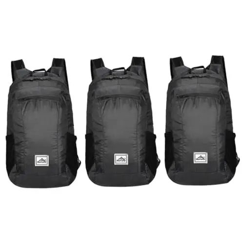 Produktbild: VANZACK 3-teiliger Rucksack Faltbar Leicht Für Outdoor-sport Reisen Wandern Aus Robustem Material