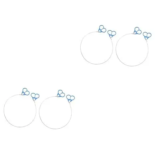 Produktbild: VANZACK 4 Stück Kettensäge Wandern Laubsäge Campingsägen Outdoor-Draht Outdoor-Werkzeuge gartenwerkzeuge wanderausrüstung Überlebensvorräte Drahtsägen Rostfreier Stahl