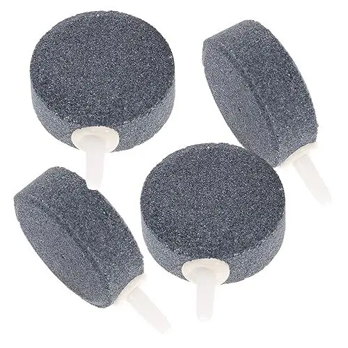 Produktbild: VANZACK Airstone Für Aquarien Rundes Sauerstoffstein Diffusor Für Fischbecken Hochwertiger Luftausströmer Zur Sauerstoffanreicherung Im Aquarium
