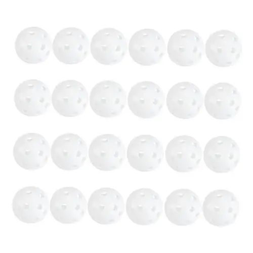 Produktbild: VANZACK 50 Stück Golfball Biologisch Abbaubare Golfbälle Üben Sie Golfbälle Für Den Hinterhof Golfbälle Üben Ausgehöhlte Golfbälle Essiggurke Hohler Übungsball Golf-übungsbälle Plastik