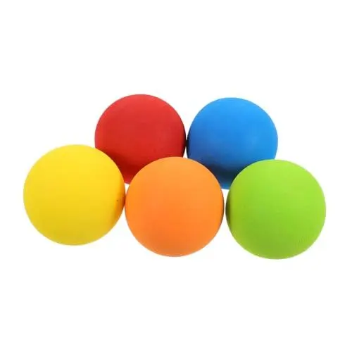 Produktbild: VANZACK 5 Stück Eva Schaumstoff Golf Trainingsbälle Indoor Outdoor Übungsbälle in Mehreren Farben Für Kinder Und Erwachsene
