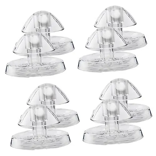 Produktbild: VANZACK 8 STK Schneckenfalle Aquarium transparente Schnecke Blutegelfalle aus Kunststoff multifunktionaler Blutegelfänger klein Zubehör Ausrüstung Schneckengerät Werkzeug Plastik
