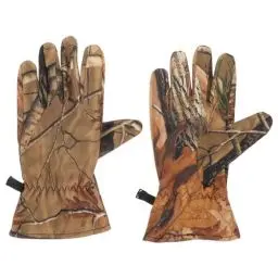 Produktbild: VANZACK Angelhandschuhe Jagdhandschuhe Tarn- Fleecehandschuhe Herbst Winter wasserdichte Vollfingerhandschuhe zum Skifahren Wilde Jagdausrüstung 1 Paar (XL) Jagdhandschuhe Herren