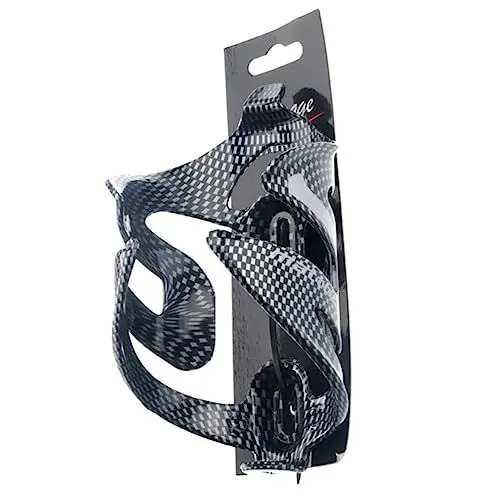 Produktbild: VANZACK Fahrrad-trinkflasche Trinkflasche Kinderfahrrad Fahrradständer Kinderwasserflasche Fahrrad Flaschenhalter Schwarze Wasserflasche Kohlefaser Wasserflasche Fürs Fahrrad Glas Reiten