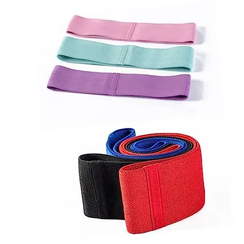Produktbild: VANZACK Hüfte Spannung Gürtel Squat Widerstand Band Rot 86cm Band Elastische Hüfte Glute Bands Fitness Übung