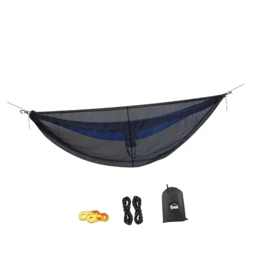 Produktbild: VANZACK Abnehmbares Hängemattennetz – Perfekt Für Camping Wandern Strand Garten – Leicht Und Einfach Zu Verwenden