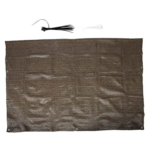 Produktbild: VANZACK Netz Sonnenschutz außen schattentuch sonnenschutzfolien Shade Sails terrassensonnenschutz Anlage Sonnencreme Schutznetz Schirmtuch Schattennetz Polyethylen