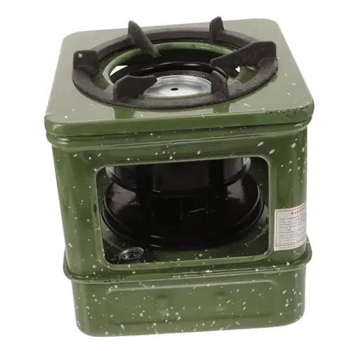 Produktbild: VANZACK Petroleumkocher portable camp stove kaminofen cämpingkocher kaminofn bbq barbecues Paraffinwachs Tragbare Campingheizung Tragbarer Camping-Grillkocher Petroleumbeckenofen Weißblech