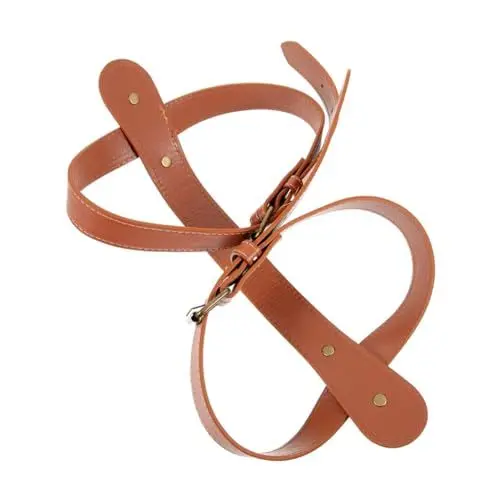 Produktbild: VANZACK Leder Deckengurt Vielseitiger Tragegurt Für Picknickdecke Für Outdoor Camping Yogamatte Mattenrolle