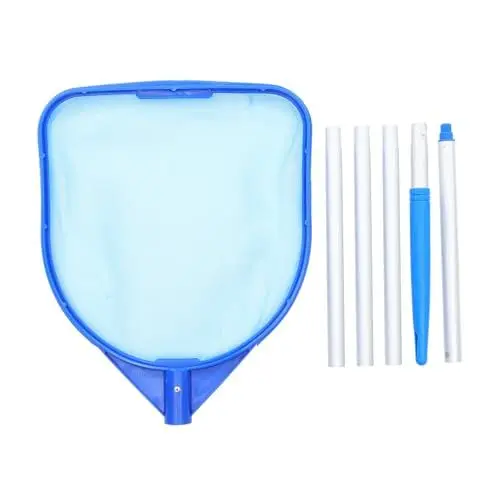 Produktbild: VANZACK Schwimmbadreinigungsnetz Kinderschwimmbad Pool-blattskimmer Pool-rechennetz Faltbarer Pool Blattreinigungsnetz Aufblasbares Schwimmbad Für Kinder Kinderbecken Poolnetz Plastik Blue