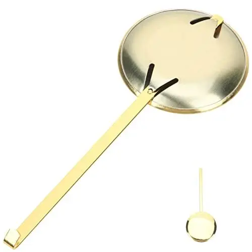 Produktbild: VANZACK Wanduhrpendel Metallpendel Ersatzteile Schwingwerk Pendeluhr Anhänger Für DIY Reparatur Uhrenzubehör (15X6cm)