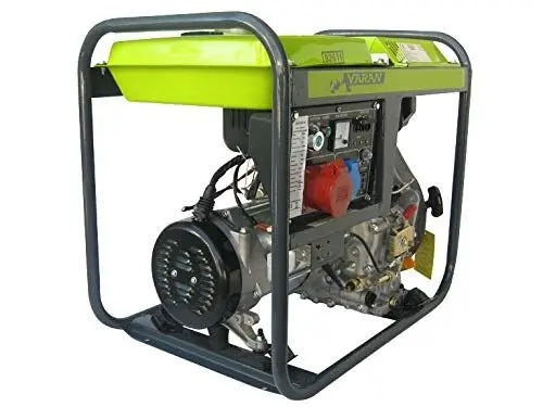 Produktbild: Varan Motors 92611 STROMERZEUGER 5KVA STROMAGGREGAT 400/230V DIESEL DREIPHASEN STROMGENERATOR