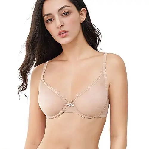 Produktbild: VarsBaby Sexy Damen Dessous Set transparenter BH Reizwäsche Set Gossard Erotisch BH und Höschens Set Unterwäsche Set Frauen v-Ausschnitt Dessous -Teil Bügel-BH -Verführerisches Damen