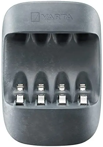 Produktbild: VARTA Akku Ladegerät, Batterieladegerät für wiederaufladbare AA/AAA, Eco Charger, Einzelschachtladung, Gehäuse zu 50% aus Biokunststoff, unbestückt, 1 Stück