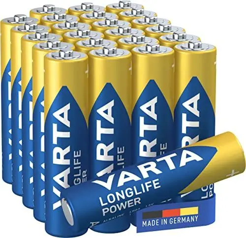 Produktbild: VARTA Batterien AAA, 24 Stück, Longlife Power, Alkaline, 1,5V, für Spielzeug, Funkmäuse, Taschenlampen, Made in Germany