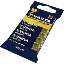 Produktbild: VARTA Batterien AAA, 8 Stück, Longlife, Alkaline, 1,5V, ideal für Fernbedienungen, Wecker, Radios, Made in Germany