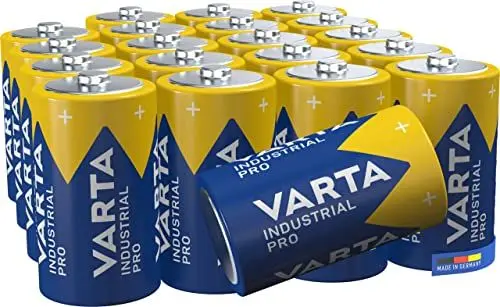 Produktbild: VARTA Batterien D Mono, 20 Stück, Industrial Pro, Alkaline Batterie, 1,5V, Vorratspack, Made in Germany