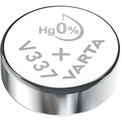 Produktbild: VARTA Batterien V337/SR416 Knopfzelle, 1 Stück, Silver Coin, 1,55V, für elektronische Kleingeräte - Uhren, Autoschlüssel, Fernbedienungen, Waagen