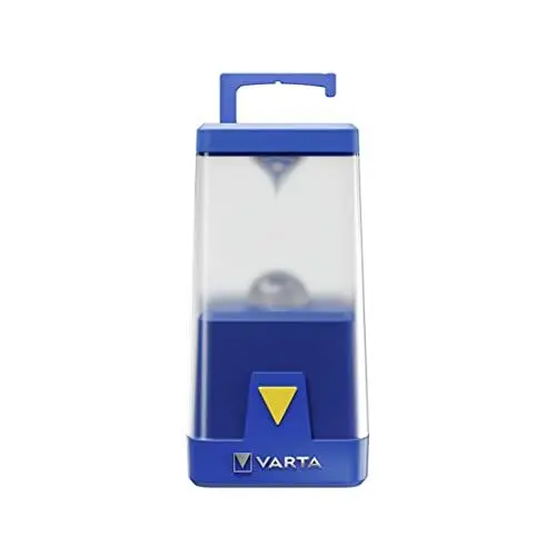 Produktbild: VARTA Campinglampe LED, Outdoor Ambiance L20 Camping Laterne mit Dimmfunktion und verschiedenen Farbmodi, Campingleuchte mit 6x AA Batterien, für Angeln, Outdoor, Stromausfall, Notfall, unbestückt