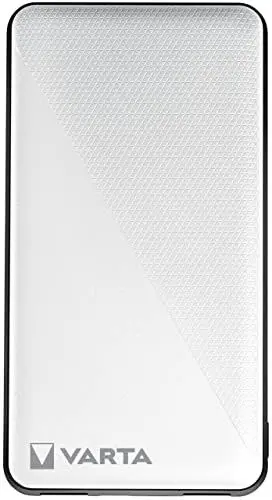 Produktbild: VARTA Power Bank 10000mAh, Powerbank Energy mit 4 Anschlüssen (1x Micro USB, 2x USB A, 1x USB C), kompatibel mit Tablets & Smartphone, inkl. Micro USB Ladekabel