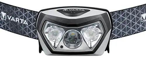 Produktbild: VARTA Stirnlampe LED, wiederaufladbare Kopflampe, Outdoor Sports H30R Wireless Pro, kabelloses Laden, wasserdicht, schwenkbarer Kopf, Dimmfunktion, ideal für Camping, Joggen, Wandern