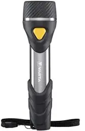 Produktbild: VARTA Taschenlampe mit 9 LEDs inkl. 2x AA Batterien, Day Light Multi LED F20 Leuchte, Taschenleuchte mit Anhänger, Lampe ideal für Haushalt, Angeln, Garage, Notfall, Stromausfall, Outdoor