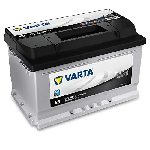 Produktbild: Varta BLACK Dynamic E9 Autobatterie 570 144 064 3122, 12V, 70Ah 640A/EN