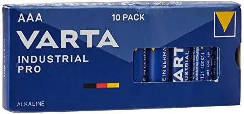 Produktbild: Varta Industrial Batterie Micro LR03 AAA 1.5V, 10er Pack
