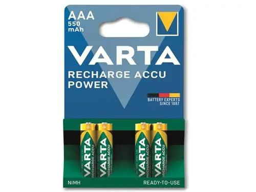 Produktbild: Varta Ready2Use HR03 Micro (AAA)-Akku NiMH 550 mAh 1.2V 4St., grün