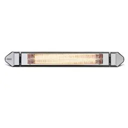 Produktbild: VASNER Teras 25 Basix – Elektrischer Terrassenstrahler mit 1 Heizstufe, 2500 Watt, Infrarot Heizstrahler für Outdoor, Infrarotstrahler Gastro/Terrasse, extern steuerbar (Schwarz)
