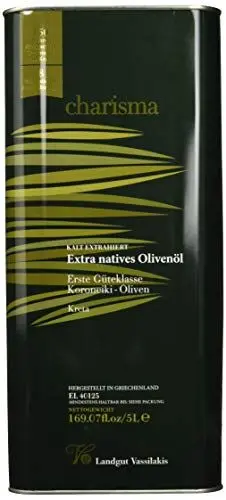Produktbild: Vassilakis Estate Kreta Charisma Griechisches Extra Natives Olivenöl aus Kreta, 5L