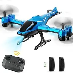 Produktbild: VATOS Hubschrauber Ferngesteuert 2.4G All in 1 Super Funktion RC Helikopter, Hindernisvermeidung 360° Flip LED Licht, Indoor, Spielzeug Kinder Geschenke Jungen Erwachsene
