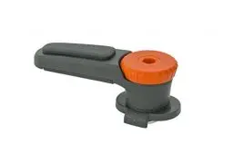 Produktbild: VAUDE 12503 Haifischzahn, QMR Rail Hook 2.0, QMR-Befestigungssystem 2.0, für VAUDE-Radtaschen, Gepäckträgerhalterung grau Einheitsgröße, Kompatibel mit Xe