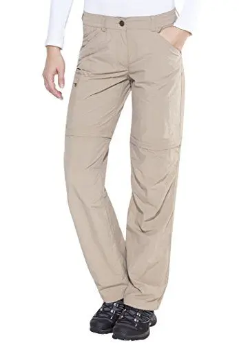 Produktbild: VAUDE Damen Hose Women's Farley Zip-Off Pants IV, abzippbare Wanderhose, muddy, 38/Short, 038734744380