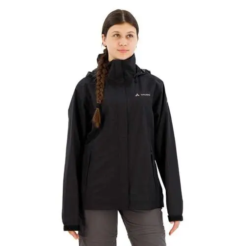 Produktbild: VAUDE Damen Women's Escape Light Jacket Regenjacke, Schwarz, 46 EU