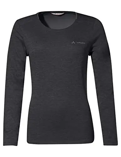 Produktbild: VAUDE Damen Women's Essential Ls T-Shirt, Schwarz, 38 EU