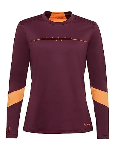 Produktbild: VAUDE Damen Women's Qimsa Ls Logo T-Shirt, Cassis, 38 EU