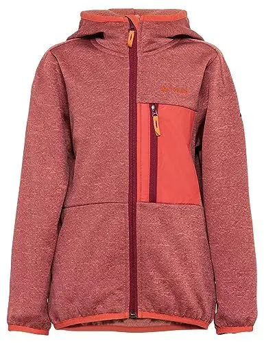 Produktbild: VAUDE Fleecejacke Kinder Kikimora Jacket, funktionelle Fleece-Übergangsjacke mit Kapuze für Jungen & Mädchen, warme Kinder Fleecejacke für Draußen