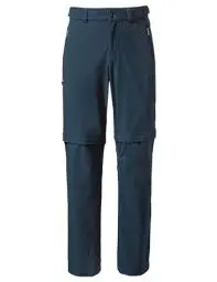 Produktbild: VAUDE Herren Mens Farley Stretch T-zip Pants Iii Hose, Dark Sea, 52 Kurz EU